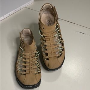 Tan Jambu Strappy Sandals